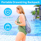 Baby Carrier, Dual-Use Adjustable Baby Sling Support Infant Chest Holder with Drawstring Backpack for Newborn to Toddler 13-33 lbs Swimming Pool Beach Land (Grey)