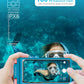wellhouse Waterproof Phone Pouch, Waterproof Phone Case for iPhone 16 15 14 13 12 Pro Max XS Samsung, IPX8 3D Cellphone Dry Bag Beach Essentials (1 Pack - Blue7.0, 7 inch)