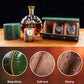 MR.OKAY 3 Watch Travel Case-Classic Leather Watch Case With Superb Texture. (Portable Watch Roll Or Organizer For Storage And Display).Festival Gift For Men, All Handcrafted By Artisans.