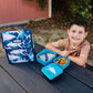 Wildkin Kids Insulated Lunch Bag – Reusable, Ideal for Hot/Cold Snacks, School & Travel - Sharks