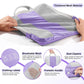 10 Set Compression Packing Cubes for Travel Essentials,Compressible Expandable Packing Cubes for Suitcase,OlarHike Luggage Organizer Bags for Travel,Handy Helper for Organizing Clothes(Light Purple) - Roamly