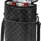 opux 2 Bottle Wine Carrier Tote, Insulated Leakproof Wine Cooler Bag, Wine Travel Bag Tote for Picnic BYOB Beach, Portable Wine Bottle Carrying Case, Gift for Wine Lover Women Men Christmas