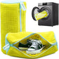 Shoe washing machine bag,Sneaker Laundry Bag for Shoes, Reusable and Durable Shoe Laundry Bag for Washer and Dryer,Suitable for cleaning shoes, gym, tennis, basketball, shoe storage (Yellow -2 pieces)
