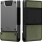 PROOF Wallet | Slim Minimalist Wallets for Men | Leather & Metal | RFID Wallet | Front/Back Pocket | Gift Box | Veteran Owned