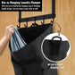 Laundry Bag Backpack, 125L, Extra Large with Shoulder Straps, Adjustable & Extendable Design, Hamper 3 Pockets for Laundromat, College, Travel, Camping