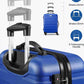 Suitour Luggage Sets 2 piece Carry on and Checked Luggage,Suitcases with Wheels 20/24 inch