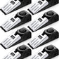 8 Pieces Door Stop Alarm Door Stopper with 120DB Security Alarm Door Stopper Wedge Door Stops Alarm for Travel Apartment Home House Door Stoppers Safety Tools