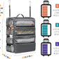 Suitcase Organizer Travel Bags Organizer for Luggage Compression Hanging Packing Cubes for Travel Carry on Closet (Bag Only)
