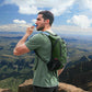 Lightweight Hydration Backpack, Running Backpack with 2L Water Bladder, Hydro Water Daypack for Cycling Hiking Rave for Men Women