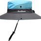Womens Summer Sun Hat Beach Hat Wide Brim Outdoor UV Protection Hat Foldable Cool Mesh Ponytail Bucket Hat
