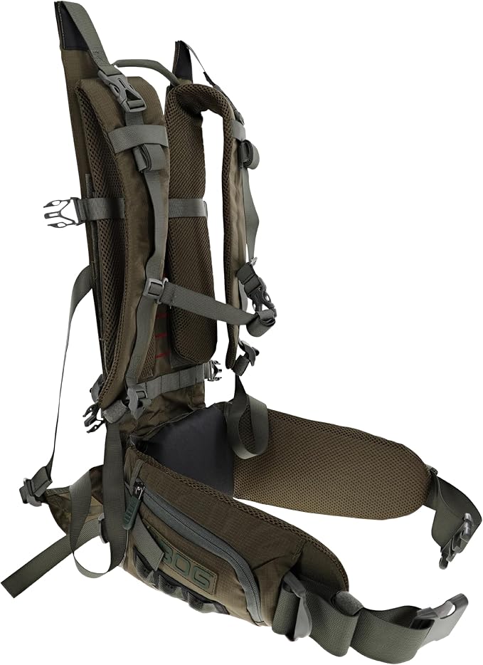BOG Inception Backpack Frame and Helix Pack with Lightweight Design, YKK Zippers, Durable Build for Hunting, Backpacking