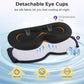 Sleep Mask Headphones with Bluetooth 5.4, LC-dolida Wireless Music Eye Mask for Sleeping Headphones Detachable 3D Eye Cups Cooling Breathable Bluetooth Eye Mask for Side Sleepers
