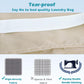 Heavy Duty Laundry Bag 2 Pack XL Nylon Laundry Bags with Straps, Washable Large Dirty Clothes Organizer with Drawstring Closure, Travel Washing Bag Fit a Laundry Hamper or Basket