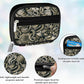 Serfeymi Weekly Travel Pill Organizer Pill Case for Purse with Removable 7 Day Pill Box, Fashionable Travel Medicine Organizer Pill Container for Medicine, Vitamin, Supplement - Brown 03
