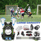 LARIPOP Lacrosse Bag Extra Large Backpack with Stick Holders & Helmet Compartment for Men Women Youth