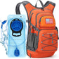 Maelstrom Hydration Hiking Backpack with 2L/3L Water Bladder, High Flow Bite Valve Camping Daypack Lightweight