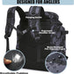 HAMBOLY Fishing Backpack with Rod Holders, 40L Tackle Box Backpack for Fishing Gear, Waterproof Fishing Bag for Men
