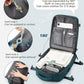 Vacuum Backpack Travel Laptop Backpacks For Women Men Carry On Backpack With Vacuum Compression Bags Seal Packing Personal Item Travel Bag Vacpack Backpacks Without Pump Peacock Blue - Roamly