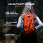 Everfun Hydration Backpack 18L with Water Bladder 2L/3L Hiking Water Backpack Women Men Hydration Pack Insulated Lightweight Day Hydropack with Storage for Hiking, Biking, Running, Festival