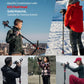 IFOOTAGE Cobra 3 Monopod with Pedal C180F-P with Fulid Head K5S,Carbon Fiber Monopod for Camera,DSLR,Minipod Base-P Pedal Lock Design Tripod,Payload up to 17.6lbs/8KG,Max. Height 71"/180cm