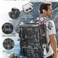 MATEIN Fishing Backpack with 4 Tackle Boxes, Fishing Bag with Rod Holder & Safety Compass & Cooler, Gifts for Fishermen