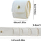 3 PCS Mini Travel Jewelry Organizer Bag - Tinycious Foldable Portable Case with Buckle, Auxiliary Jewelry Storage for Travel