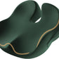 ProtoArc Seat Cushion, Office Chair Cushion for Sciatica, Coccyx Cushion, Ergonomic Memory Foam Seat Cushion for Car, Home, Pressure Relief Pad for Hip, Tailbone, All Day Comfort - Dark Green