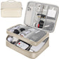 Electronic Organizer Travel Case, Travel Cord Organizer Case Portable Waterproof Cable Organizer Bag for Charger, Cord, USB, Power Bank, Earphone