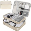Electronic Organizer Travel Case, Travel Cord Organizer Case Portable Waterproof Cable Organizer Bag for Charger, Cord, USB, Power Bank, Earphone