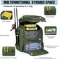HAMBOLY Fishing Backpack with Rod Holders, 40L Tackle Box Backpack for Fishing Gear, Waterproof Fishing Bag for Men