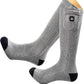 SNOW DEER Upgraded Rechargeable Electric Heated Socks,7.4V 2200mAh Battery Powered Cold Weather Heat Socks for Men Women,Outdoor Riding Camping Hiking Motorcycle Skiing Warm Winter Socks