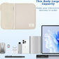 Electronics Organizer,Travel Cord Organizer Pouch, Portable Cable Organizer Bags, Waterproof Electronic Accessories Storage Case for Cables, Cords, Charger, Phone (Single Layer-Large-Beige)