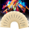 Navaris Mystical Fire Packets - Magical Fire Color Changing Packets Fire Pit - Rainbow Fire Magic Fire Colorful Flames Packs - for Campfire Firepit Bonfire - 12-Pack 0.7oz (20g)