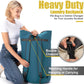 Laundry Bag for College, Backpack Laundry Bag for College Turquoise, 115L Extra Large Laundry Backpack, Heavy Duty Dirty Clothes Bag, Dorm Room Essentials for College, Travel, Laundromat, Apartment