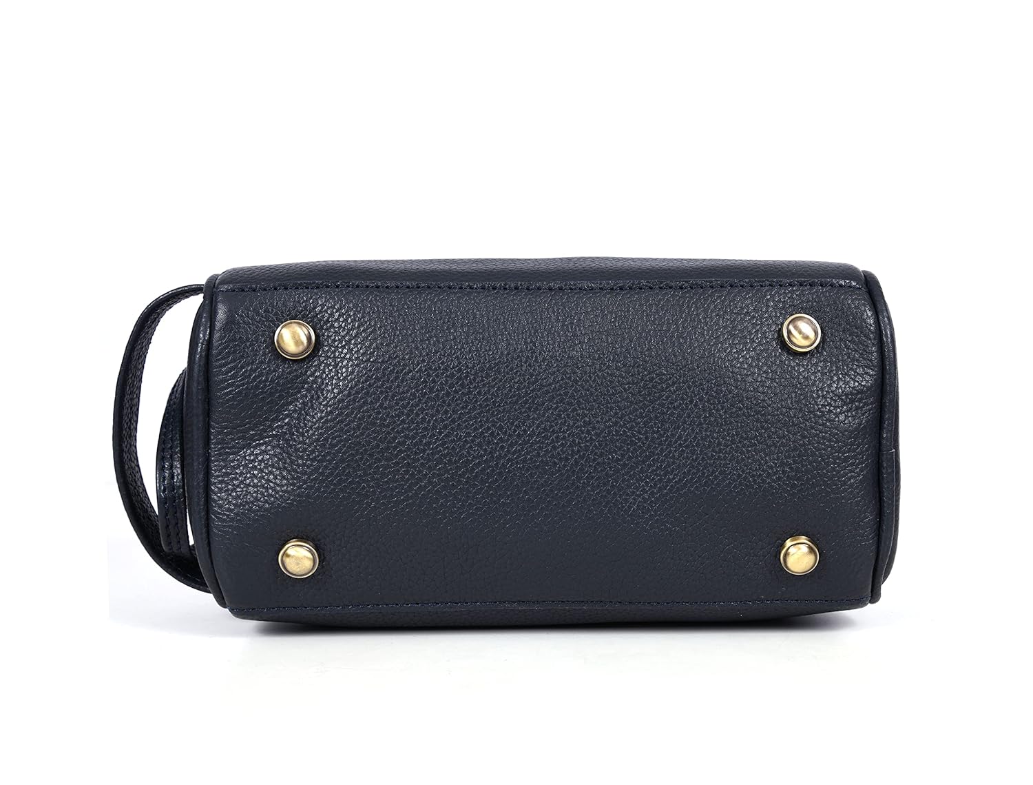 10" Premium Leather Toiletry Travel Pouch With Waterproof Lining | King-Size Handcrafted Vintage Dopp - Kit Gift for Father's Day By Aaron Leather Goods - Roamly