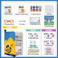 StBernard First Aid Kit for Kids, Small Pocket Size Medical Kit with Cute Bnadages, Tools for Daily Emergencies, Organized Pouch for Toddler & Children, Home, Camping, Travel, Playground (Blue)