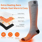 Minthouz Heated Socks, APP Control, 7.4V 5000mAh Rechargeable Battery Powered Smart Foot Warmers Thermal Socks for Men Women, Washable for Winter Fishing Cycling Skiing Skating Hiking Camping