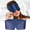 Silk Sleep Mask for Women and Men, Side Sleeper, 22 Momme Pure Mulberry Silk Total Blackout 100% Mulberry Eye Mask with Adjustable Headband Full Size, Eye Masks for Sleeping and Travel