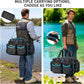 THKFISH Fishing Tackle Bag for 3600/3700 Tackle Box, Waterproof Soft Bottom Large Tackle Box Bag Saltwater & Freshwater Fishing Bags
