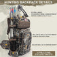 Hunting Backpacks for Men,Saddle Hunting Bag with Bow Holder, Large Compound Bow Hunting Backpack & Duffle Bags