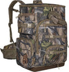 Hunting Backpack with Waterproof Rain Cover, Self Standing Hard Bottom, 50L Camo Hunting Day Pack for Bow Rifle Gun