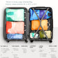 Large Compression Packing Cubes for Travel-Packing Cube Luggage Organizers 7 Piece Set for Checked Luggage-Ultralight, Expandable/Compression Bags by TRIPPED Travel Gear (Landscape) - Roamly