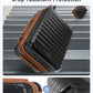 LIGHT FLIGHT Luggage Sets, Carry On Luggage 22x14x9 Airline Approved, Carry On Travel Bag Suitcases with Wheels, Expandable Hardside Lightweight Rolling with TSA Lock 2-Piece Set (DB/20),Black/Brown