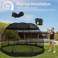 Alvantor Pop Up Screen House Gazebo with Mosquito Netting, Instant UV Resistant Sun Shelter for Patio & Backyard, Portable Canopy Tent for 2-10 Person