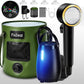 Portable Shower for Camping, 8000mAh Rechargeable Portable Camping Shower pump with 6.6 Gallons Foldable Bucket, 5 Speed & LED Display,Rinse Kit Portable Outdoor Camping Travel Shower head for Hiking