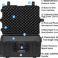 Rolling Hard Case with Foam,26 x 20 x 13 Inch, Equipment Case with Wheels and 4 Handles for camera, Drone,tool, electronics,Shockproof, Waterproof, TSA Friendly, Inner 22.64"X 16.73"X9.84"