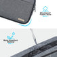Lacdo Cord Organizer Travel, Cable Organizer Bag Case, Portable Electronics Organizer travel Case, 6 Layer Large Capacity Charging Cords Storage organizer for Cables, SD Card, Travel Essentials, Gray