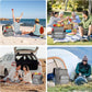 Backpack Cooler - 54 Cans Large Capacity Insulated Leak Proof Lunch Backpack for Men & Women, Soft Cooler Bag for Picnic Camping Beach Hiking Travel Office