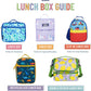 Wildkin Kids Insulated Lunch Box – Durable and Reusable for School & Travel - Zebra