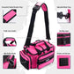 Goture Fishing Tackle Bag, 600D Water-Resistant Soft Side Crossbody Sling Bag for Women,Small Gear Storage Tactical Bags for Saltwater & Freshwater,Fits 3 3600 Tackle Boxes(Not Included)